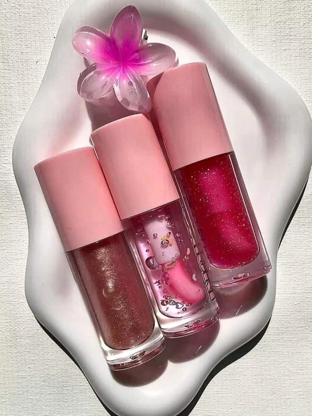 Pink Lip Gloss Set NWT